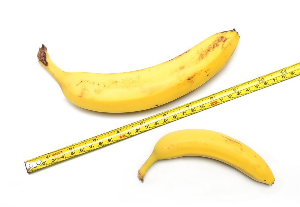 înainte și după metodele de mărire a penisului