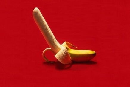 banana simbolizează un penis mărit prin exerciții fizice